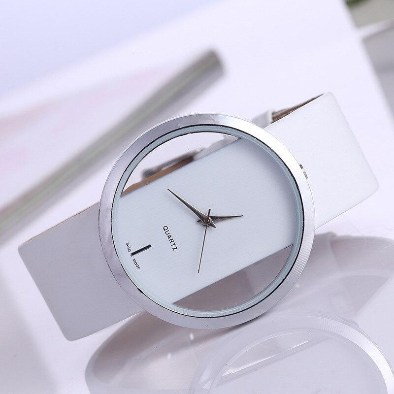 Chique Duidelijke Wijzerplaat Quartz Horloge  - By Qivii