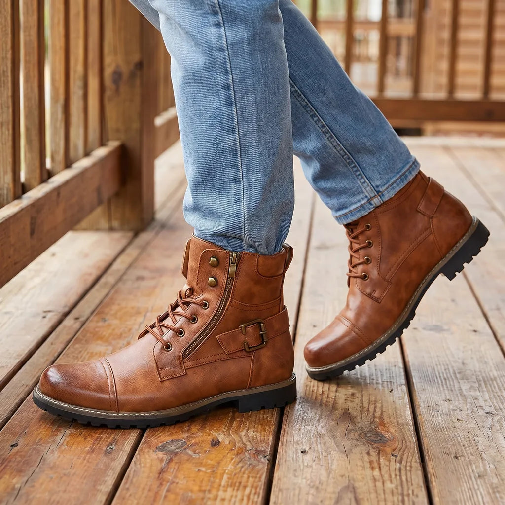 Rafferty | Mens Fall Leather Work Boots