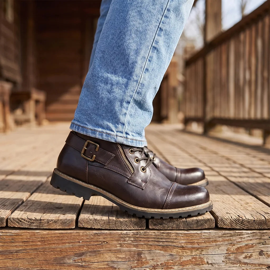 Rafferty | Mens Fall Leather Work Boots