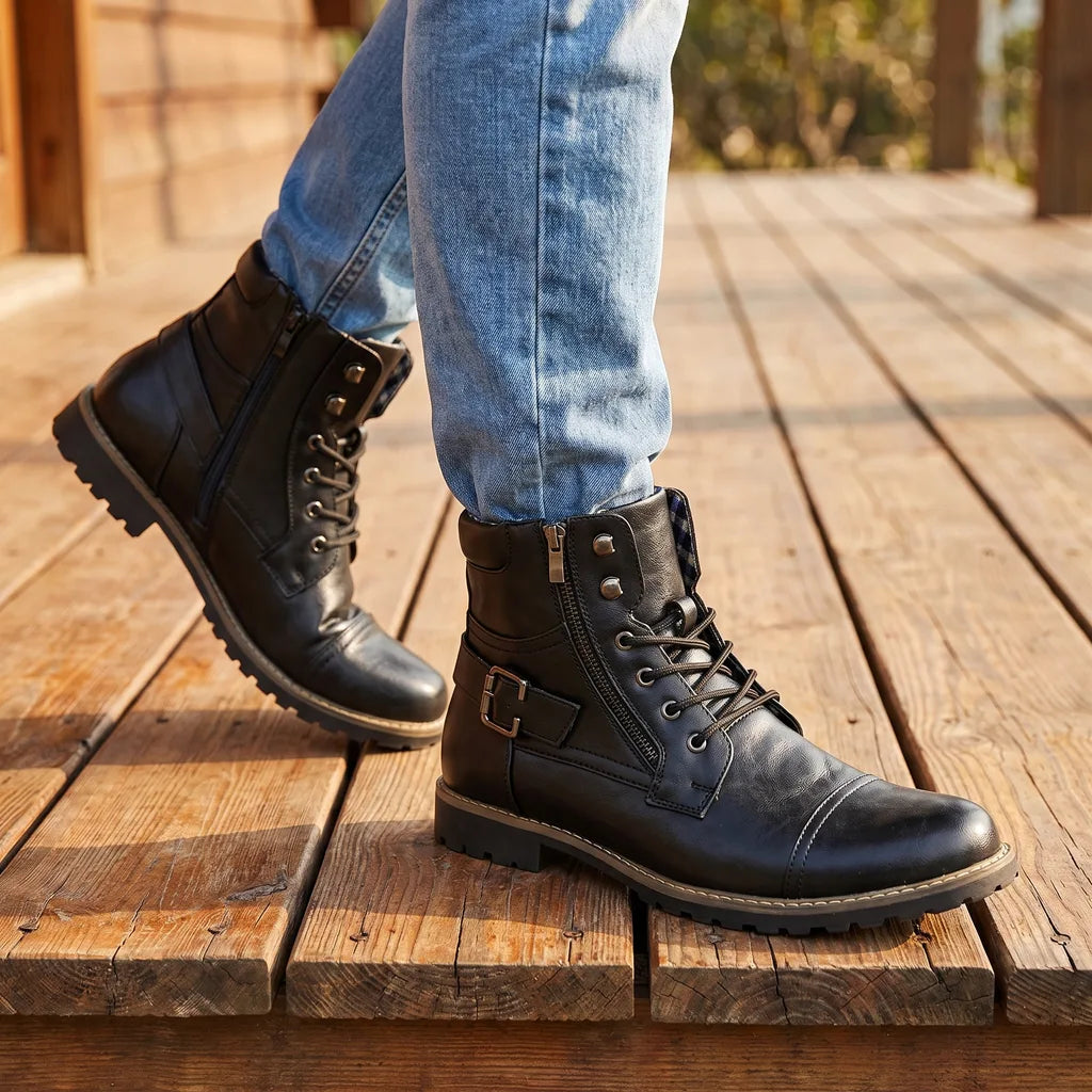 Rafferty | Mens Fall Leather Work Boots