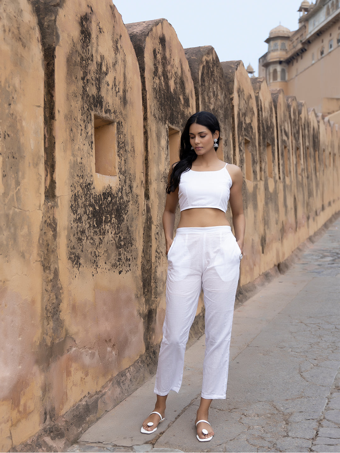 Monika Blue Leheriya Kurta Pants Set  - By Ragavi - qivii