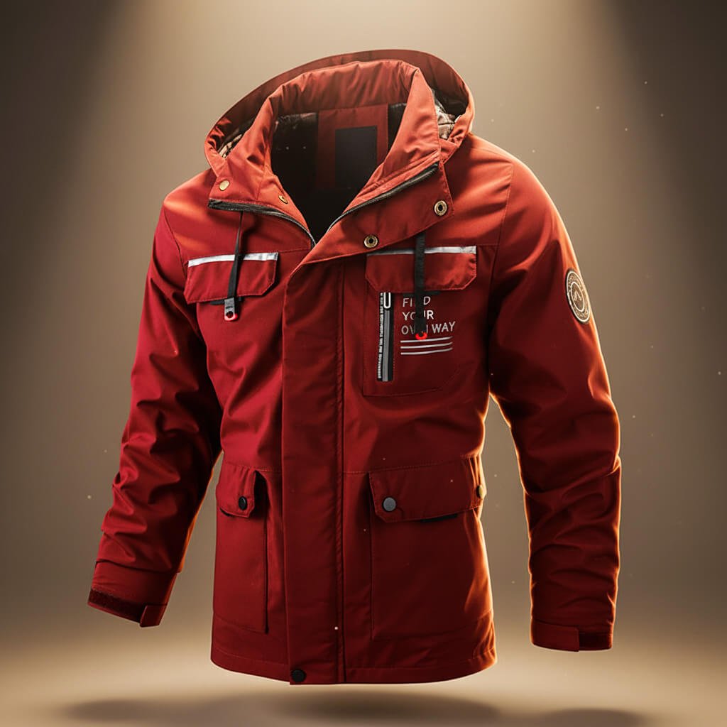 Explorer Hooded Winter Jacket  - By Qivii