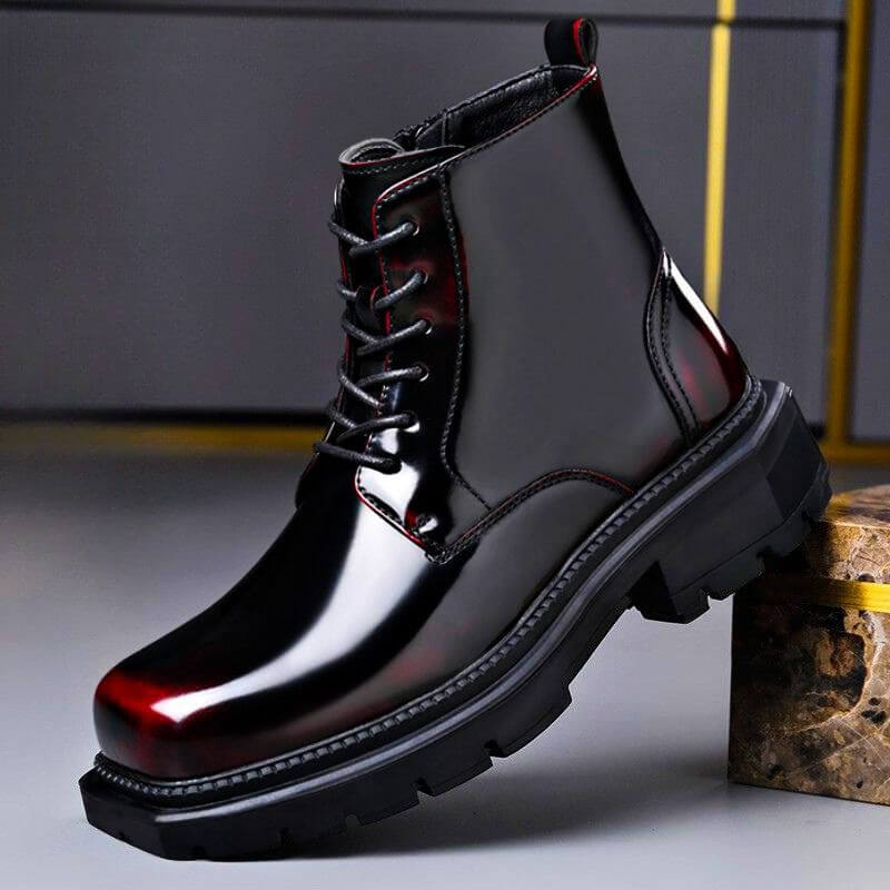 Callister Prestige Leather Boots  - By Qivii