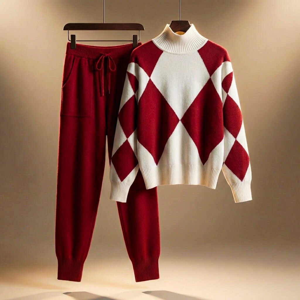Vanessa Prestige Virgin Wool Set  - By Qivii