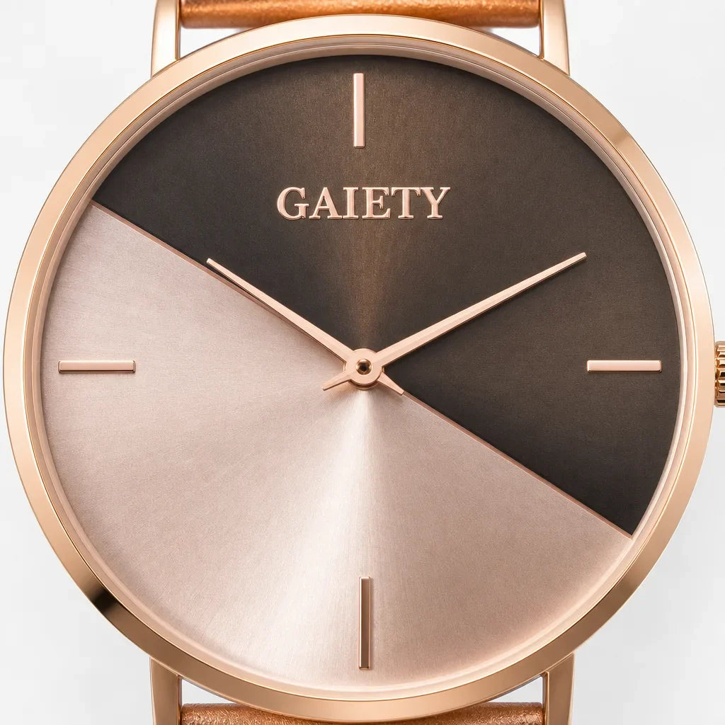 Reece Minimal | Womens Golden Analog Watch