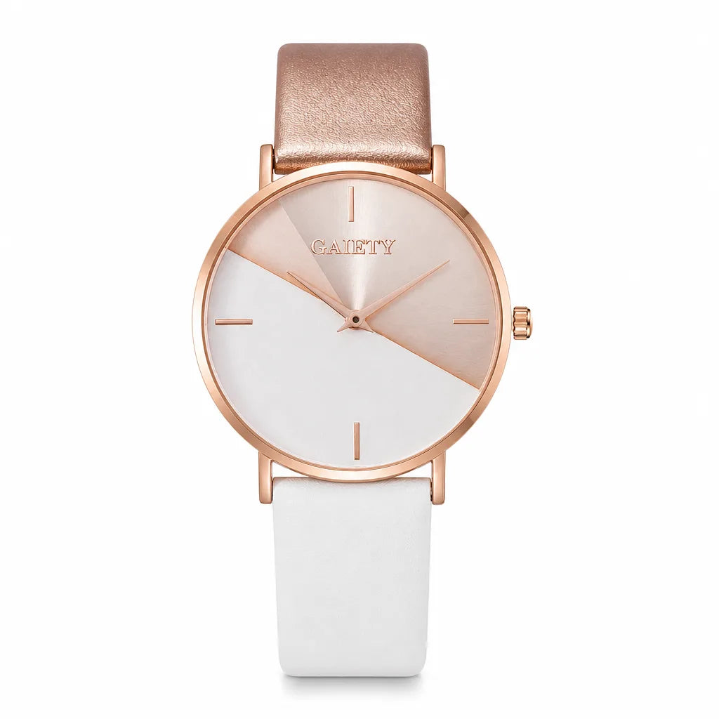Reece Minimal | Womens Golden Analog Watch