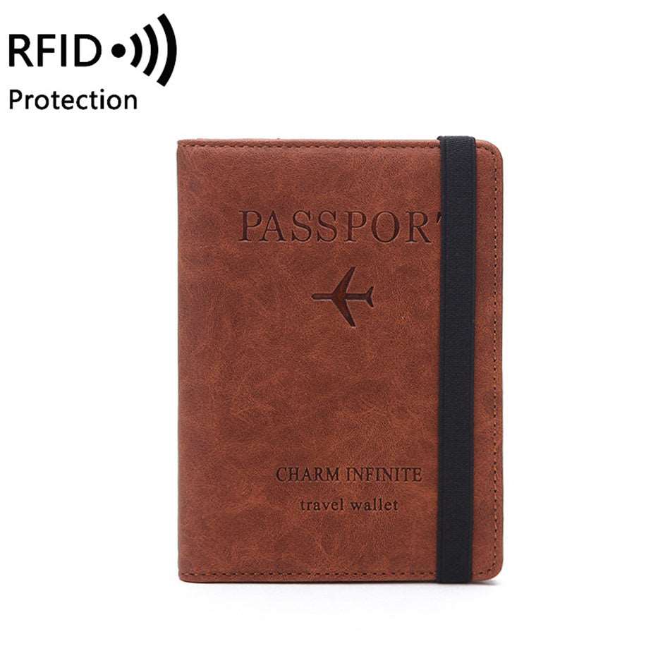 RFID Protection Passport Travel Wallet  - By Qivii