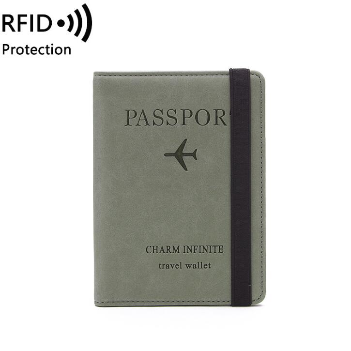 RFID Protection Passport Travel Wallet  - By Qivii