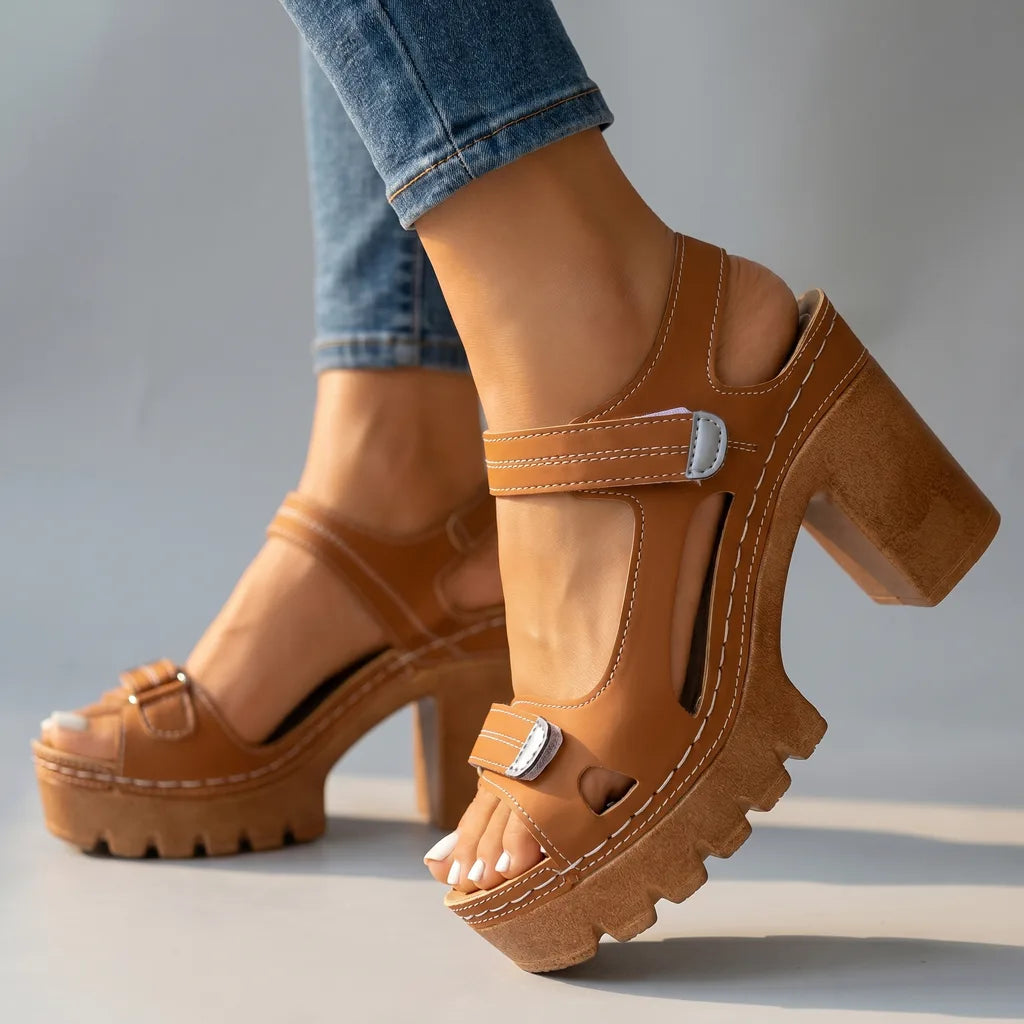 Rhonda Platform Strap Sandals