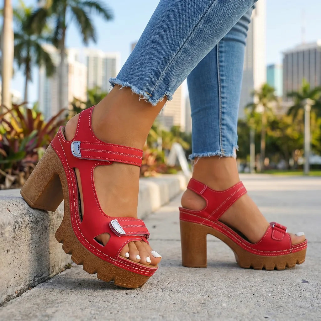 Rhonda Platform Strap Sandals