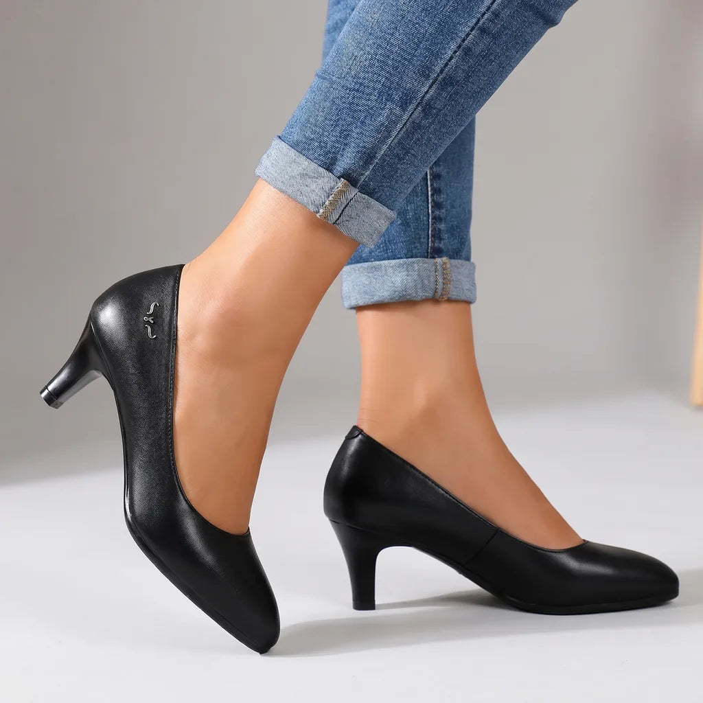Rianna Mid-Heel Pumps