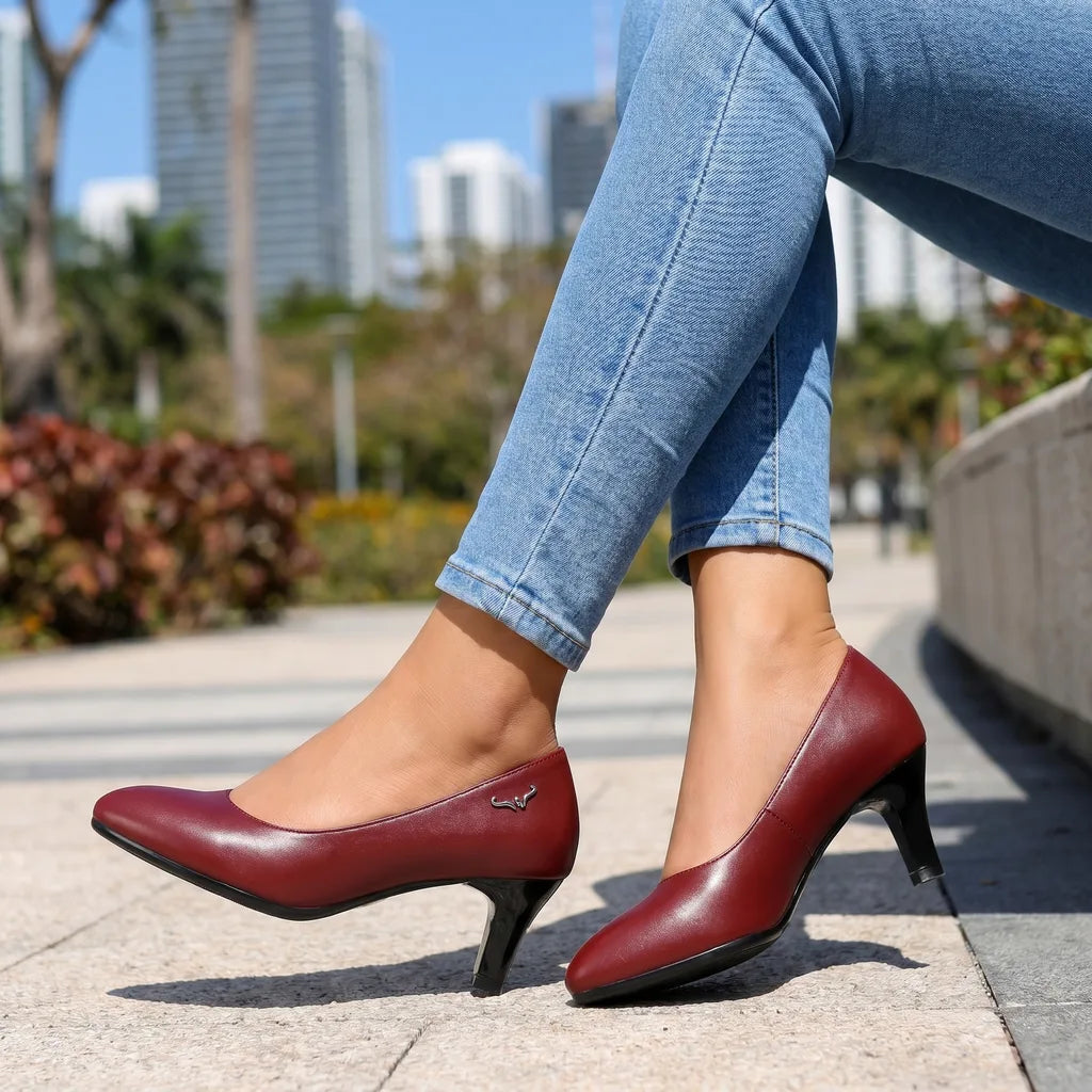 Rianna Mid-Heel Pumps