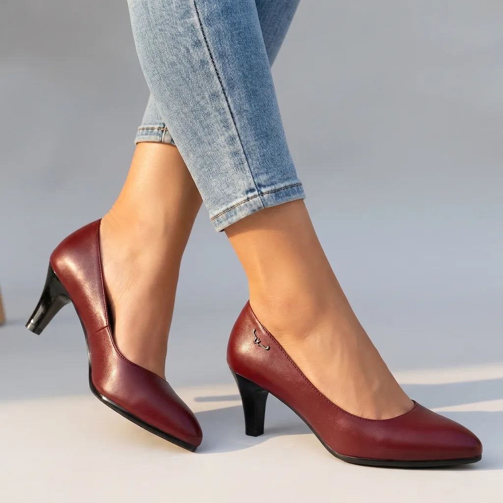 Rianna Mid-Heel Pumps