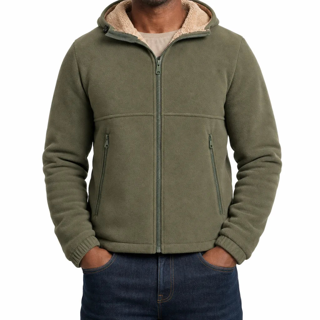 Ronan | Mens Warm Fall Fleece Jacket