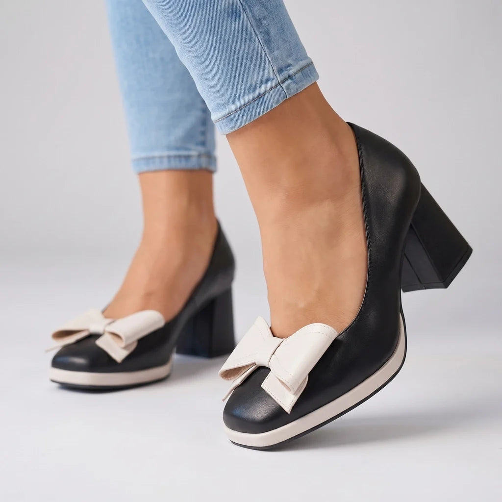 Rosalie Block Heel Pumps