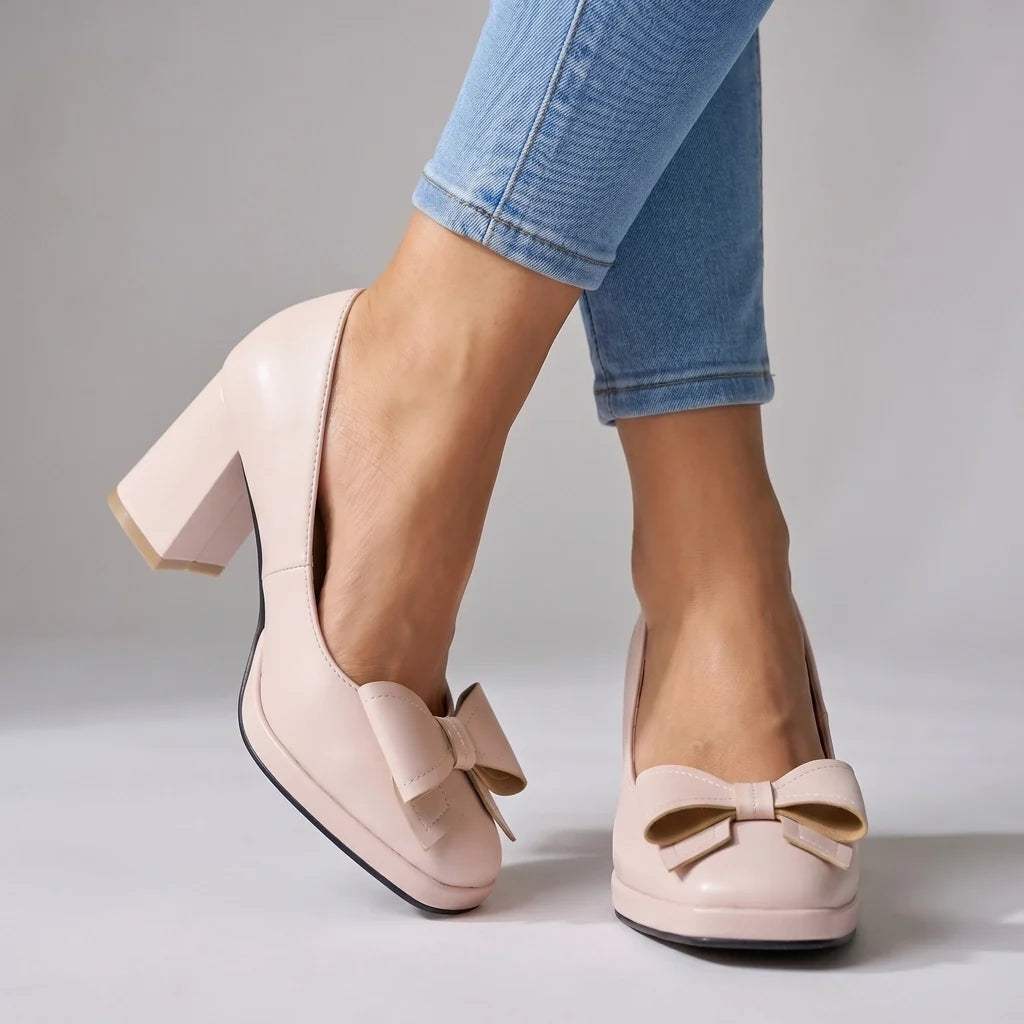 Rosalie Block Heel Pumps