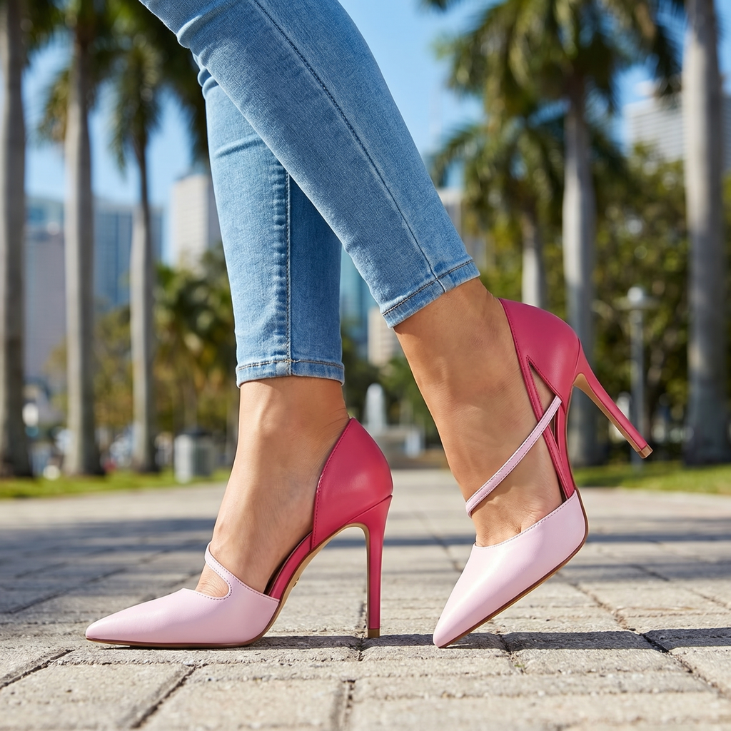 Alina Cut-Out Pumps