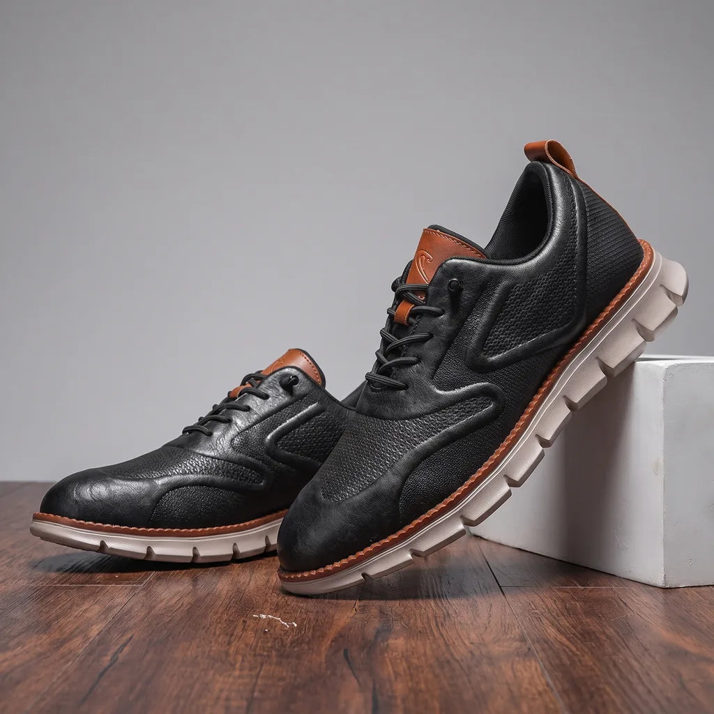 Rowan |  Men's Casual Runner Sneakers  - By Qivii