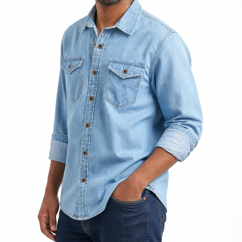 Sawyer | Mens Fall Denim Shirt