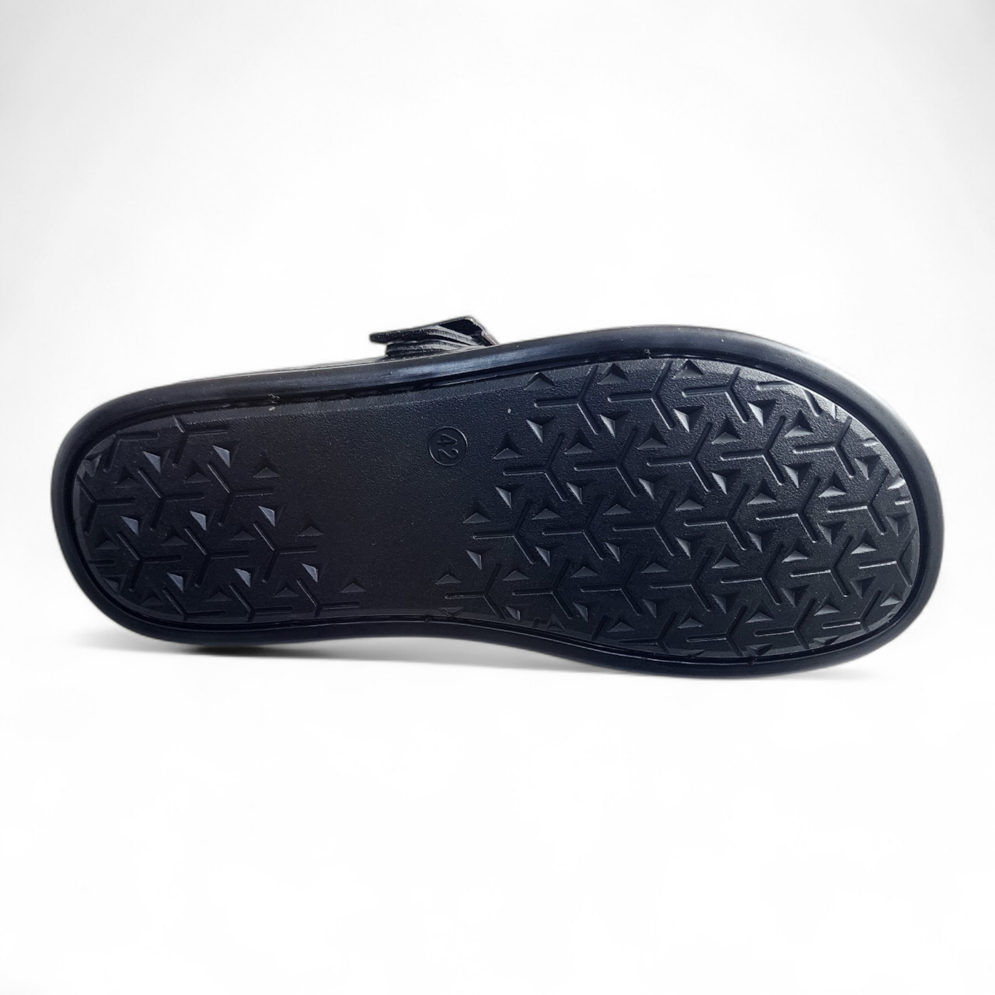 SKEROO 6409 BLACK Men's Leather Chapple - qivii