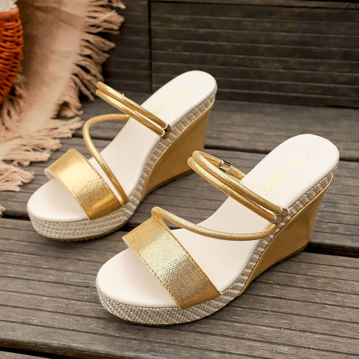 Women’s VelvetAir Ankle-Strap Platform Wedge Sandals – Breathable Suede Elegant Shoes (US 5–10.5)