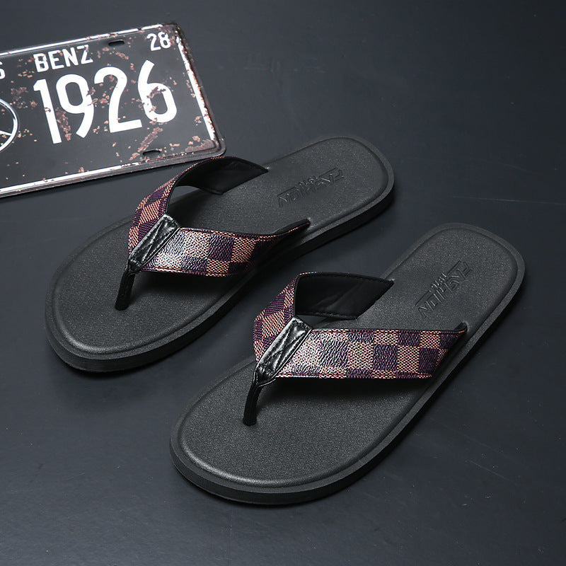 Unisex Soleil Thong Sandals – Summer Slip-On Beach Slides with Non-Slip Soft Durable Sole (US6–12)