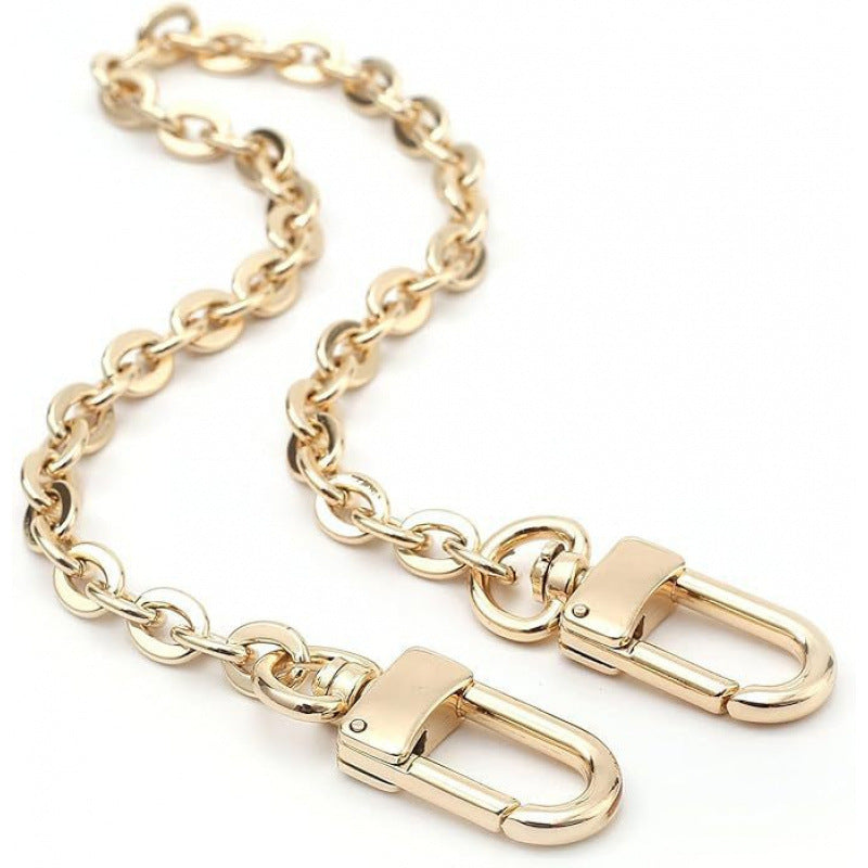 Ounamei Chunky Chain Bag Charm Strap for Shoulder Bags