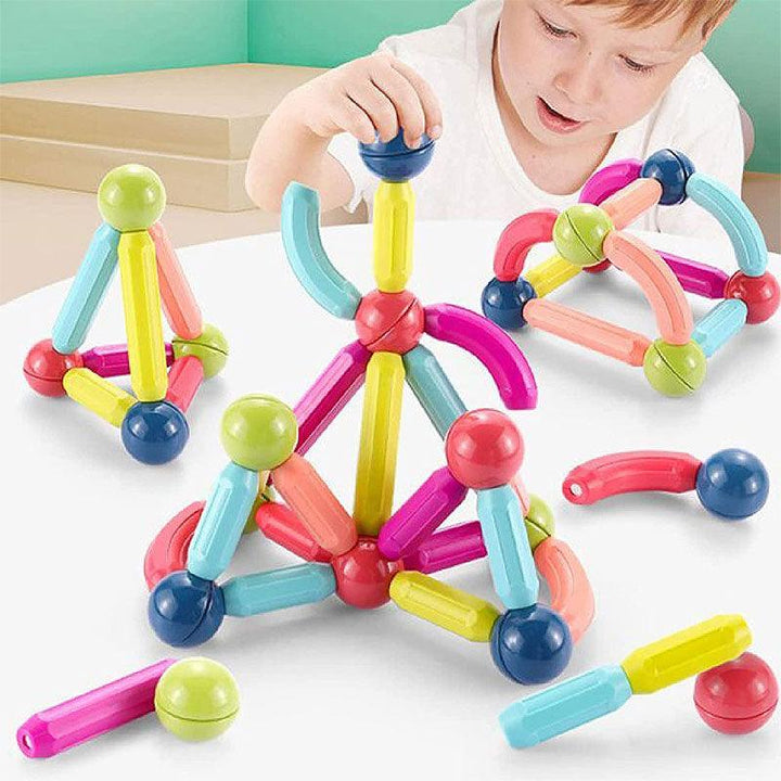 smart Magnetic Sticks Building Blocks For Kids Development by Qivii - qivii