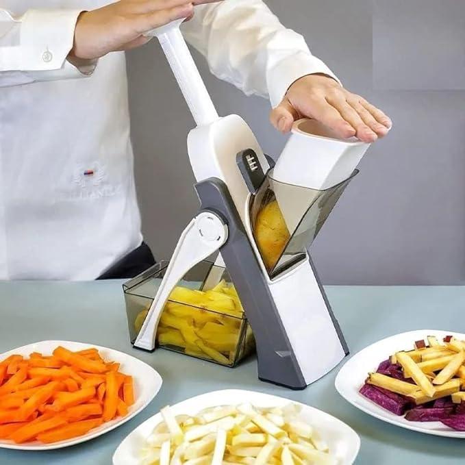 Smart Multifunctional Safe Vegetable Slicer - qivii