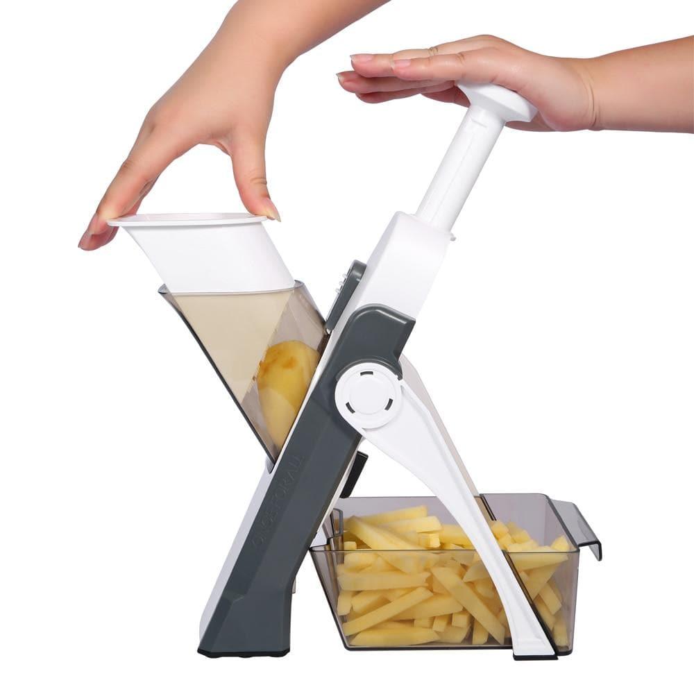 Smart Multifunctional Safe Vegetable Slicer - qivii