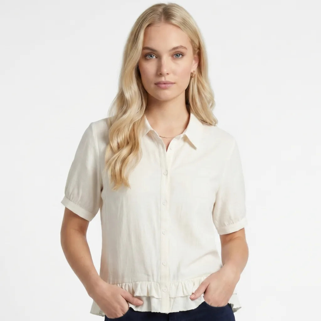 Sophie Button Front Blouse