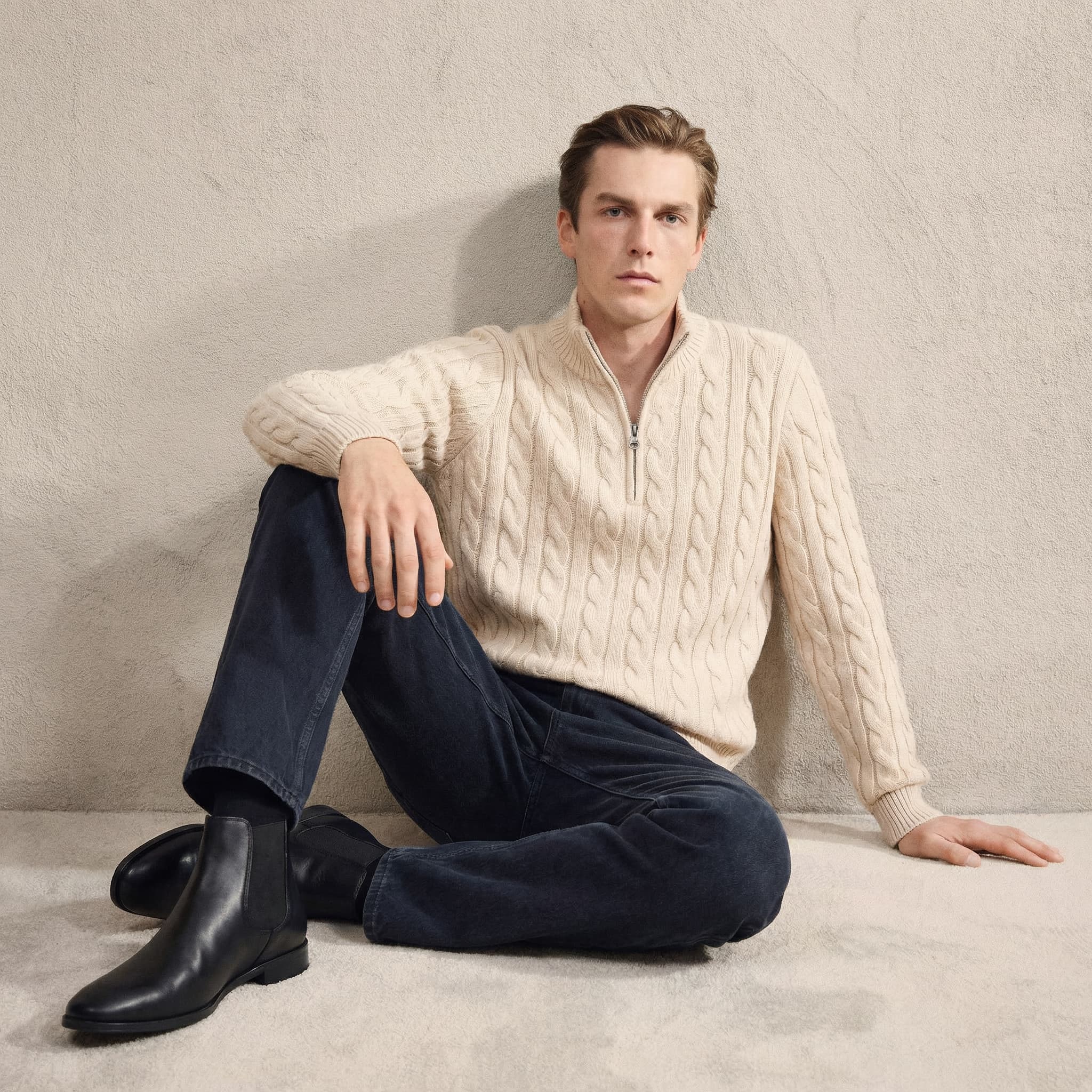 Stratton Leather Chelsea Boots