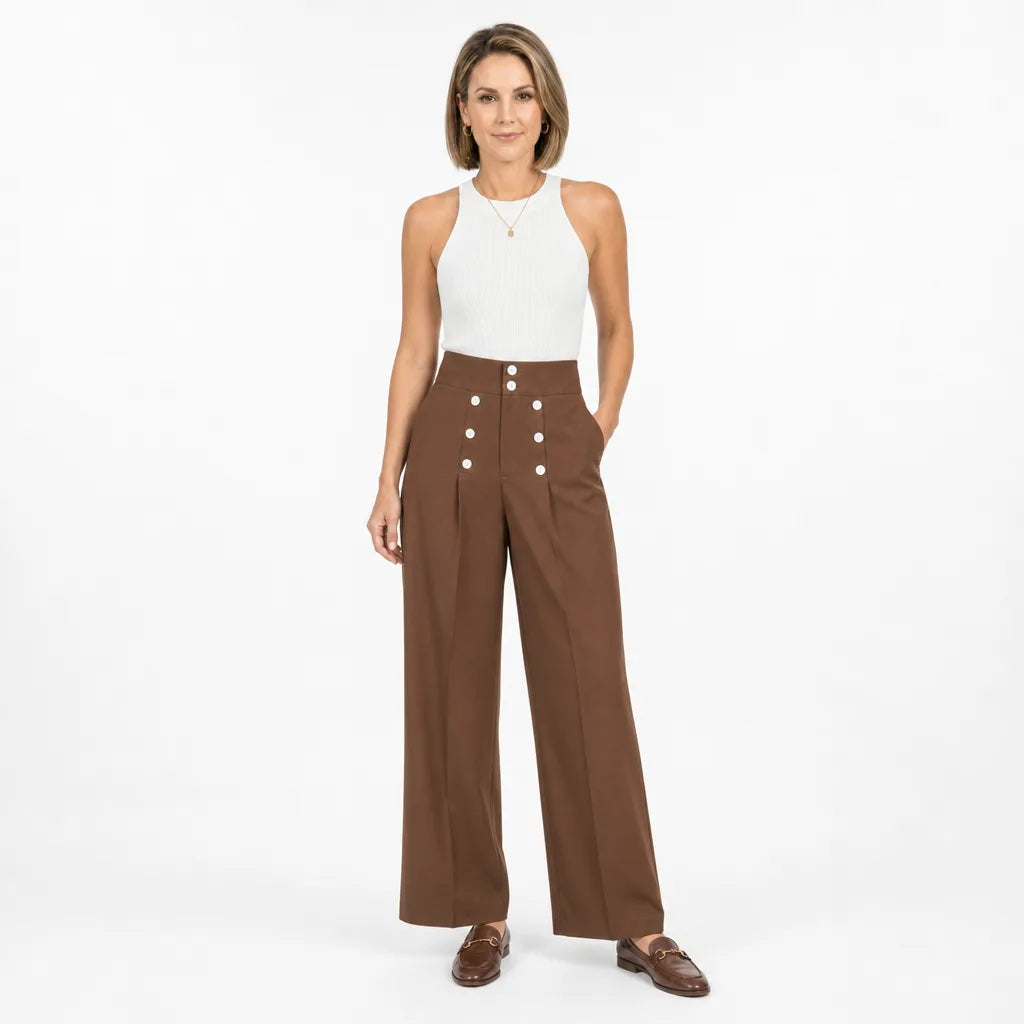 Summer Wide-Leg Pants
