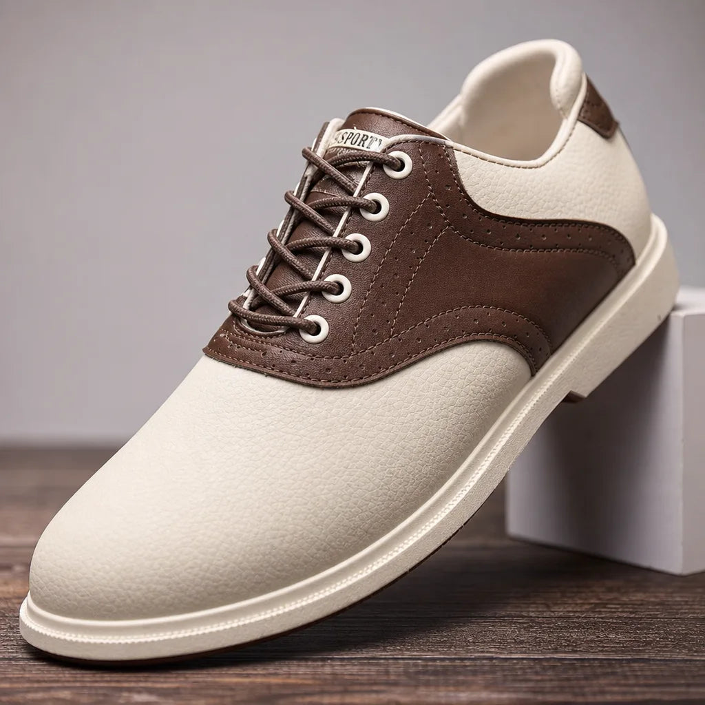 Sutton Lace-Up Court Sneakers