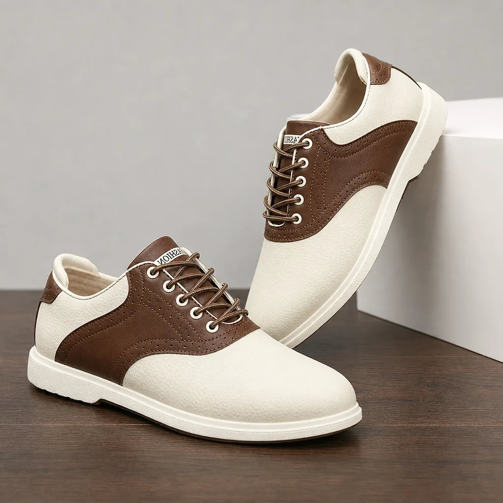 Sutton Lace-Up Court Sneakers