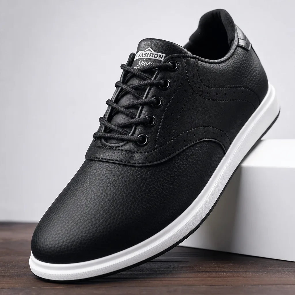 Sutton Lace-Up Court Sneakers