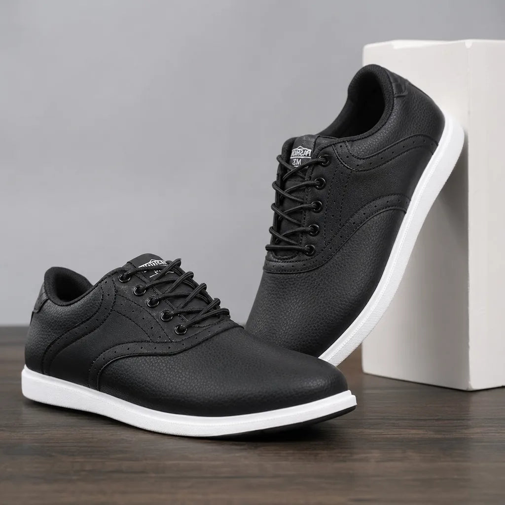 Sutton Lace-Up Court Sneakers