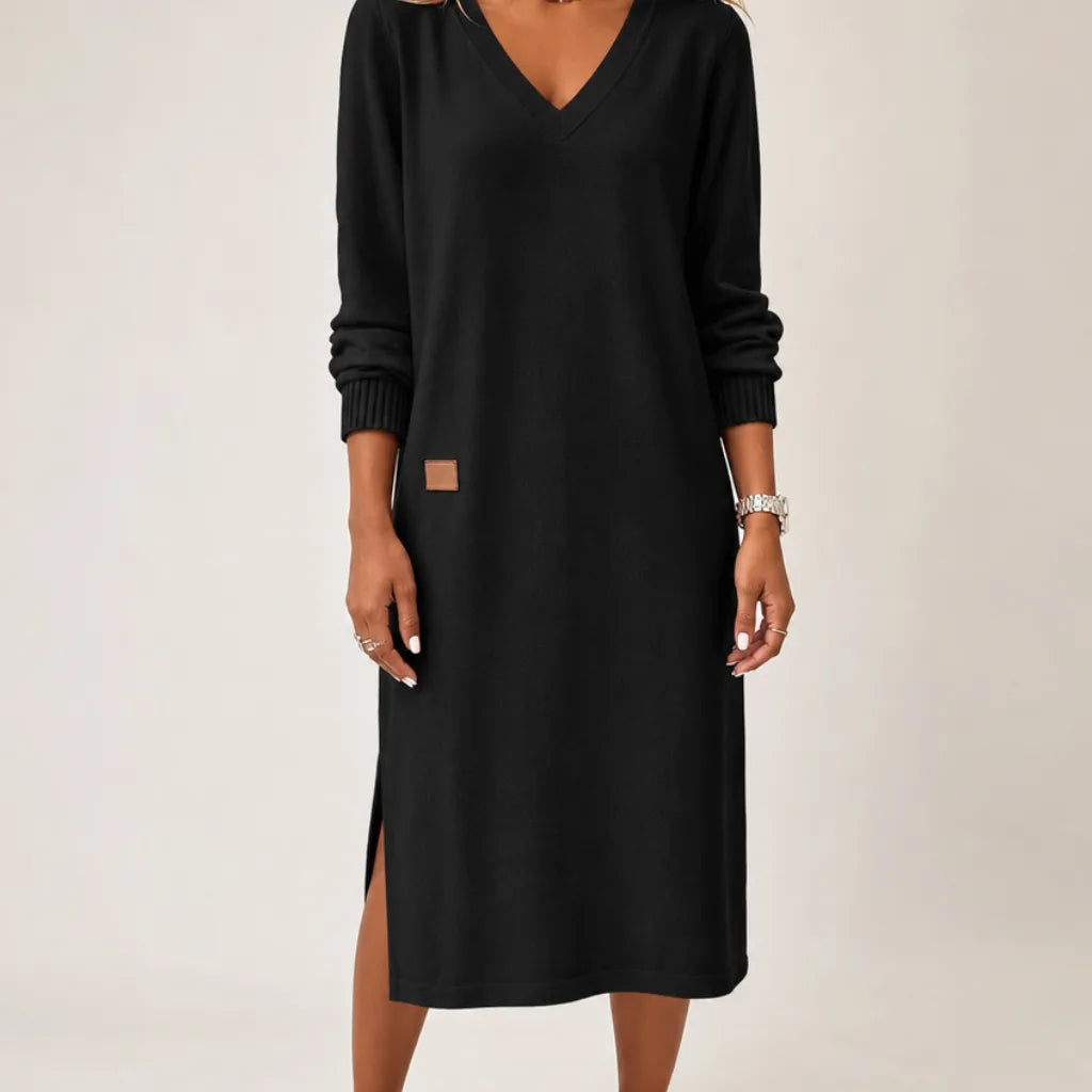 Sylvaine | Womens Comfort Knit Sweater Dress