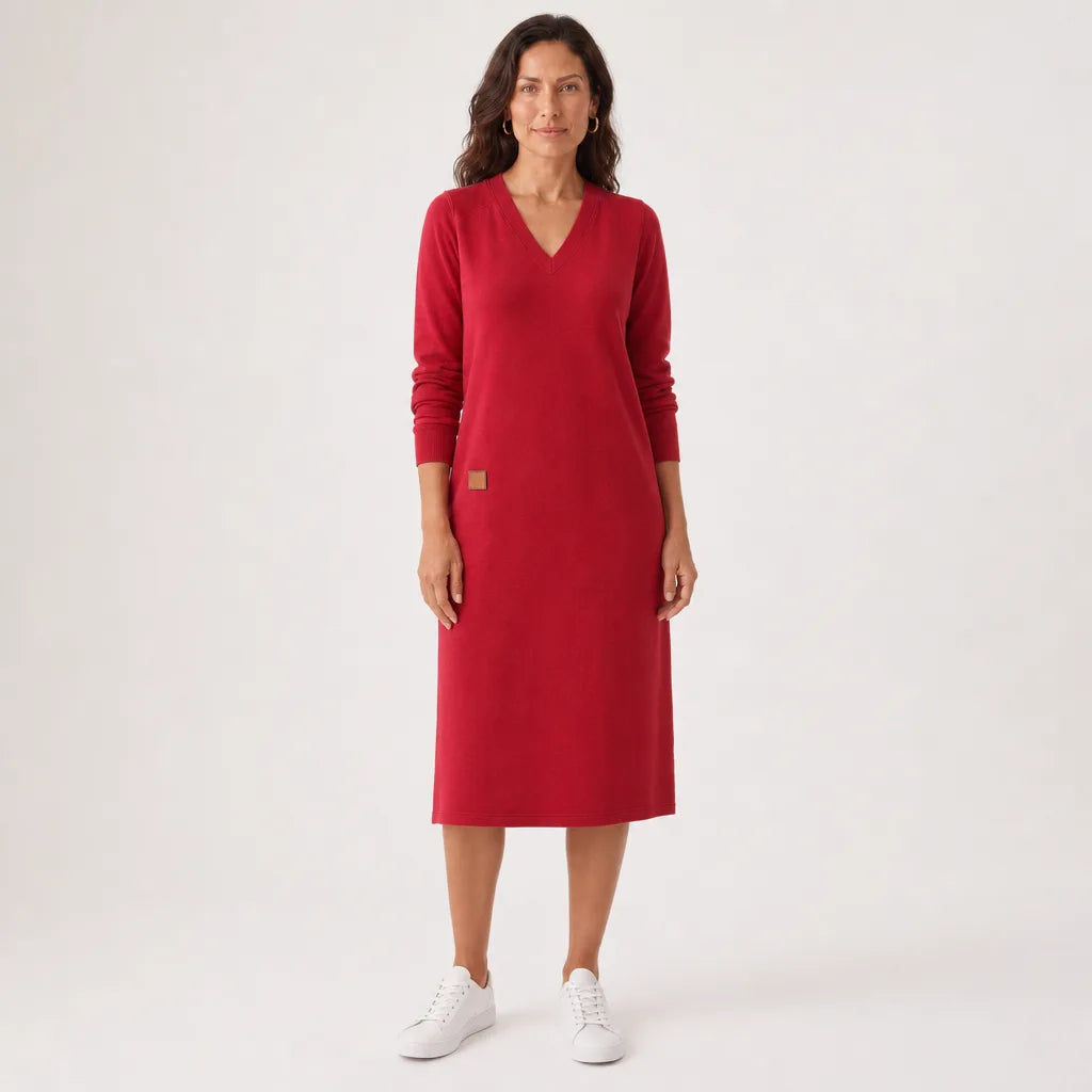 Sylvaine | Womens Comfort Knit Sweater Dress