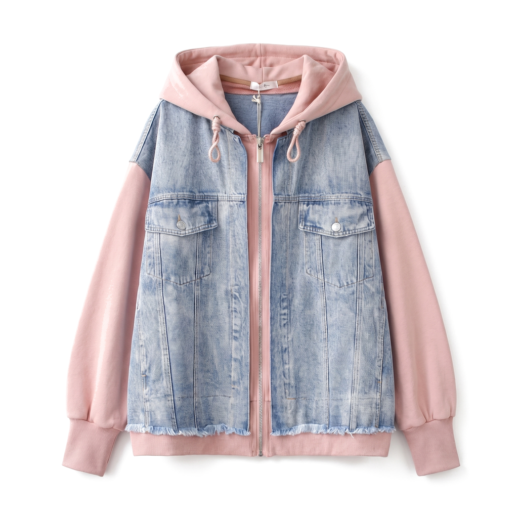Sylvia Layered Denim Jacket