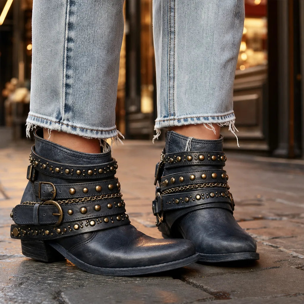 Thea | Women's Fall Western Ankle Boots