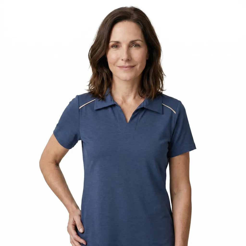 Tina Collared Polo Shirt