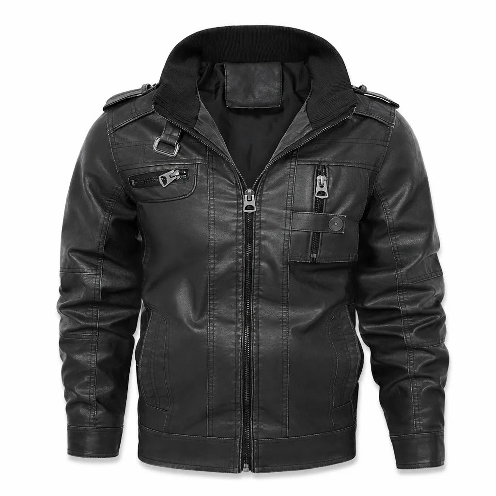 Torin | Mens Fall Leather Moto Jacket