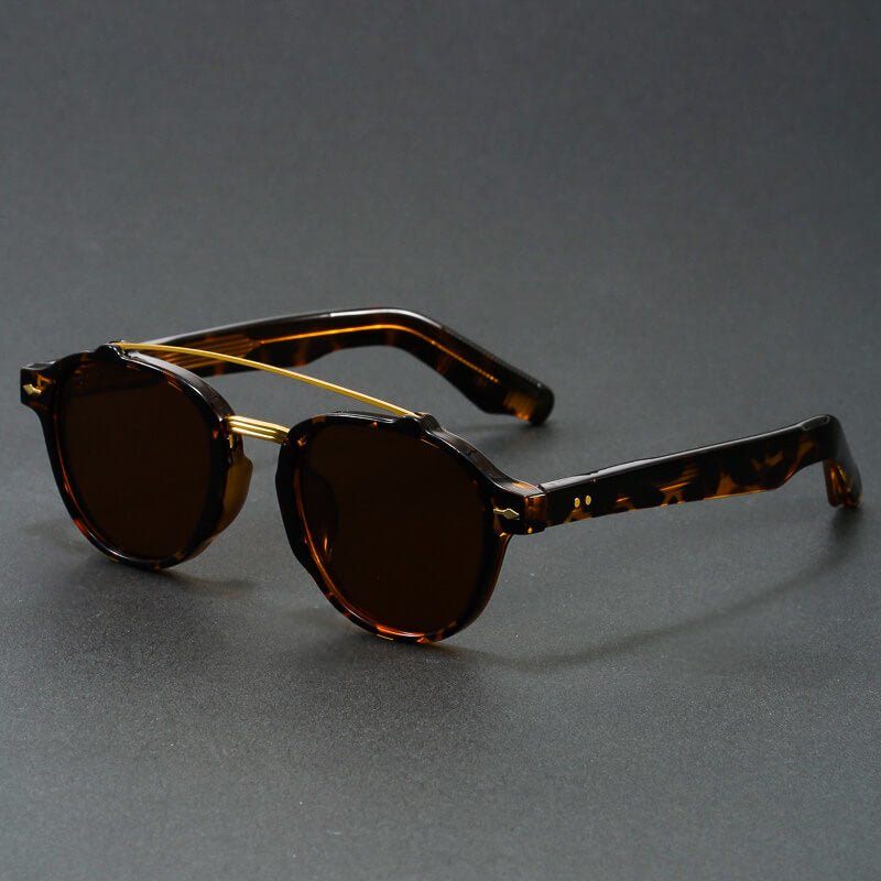 Atlas Retro Aviator Shades  - By Qivii
