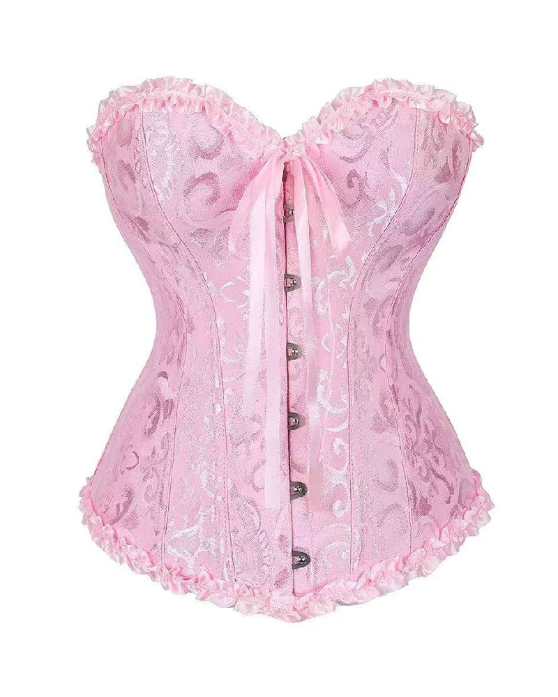 Waist Reduce Bust Lift Corset Shaping Girdle  - By Qivii