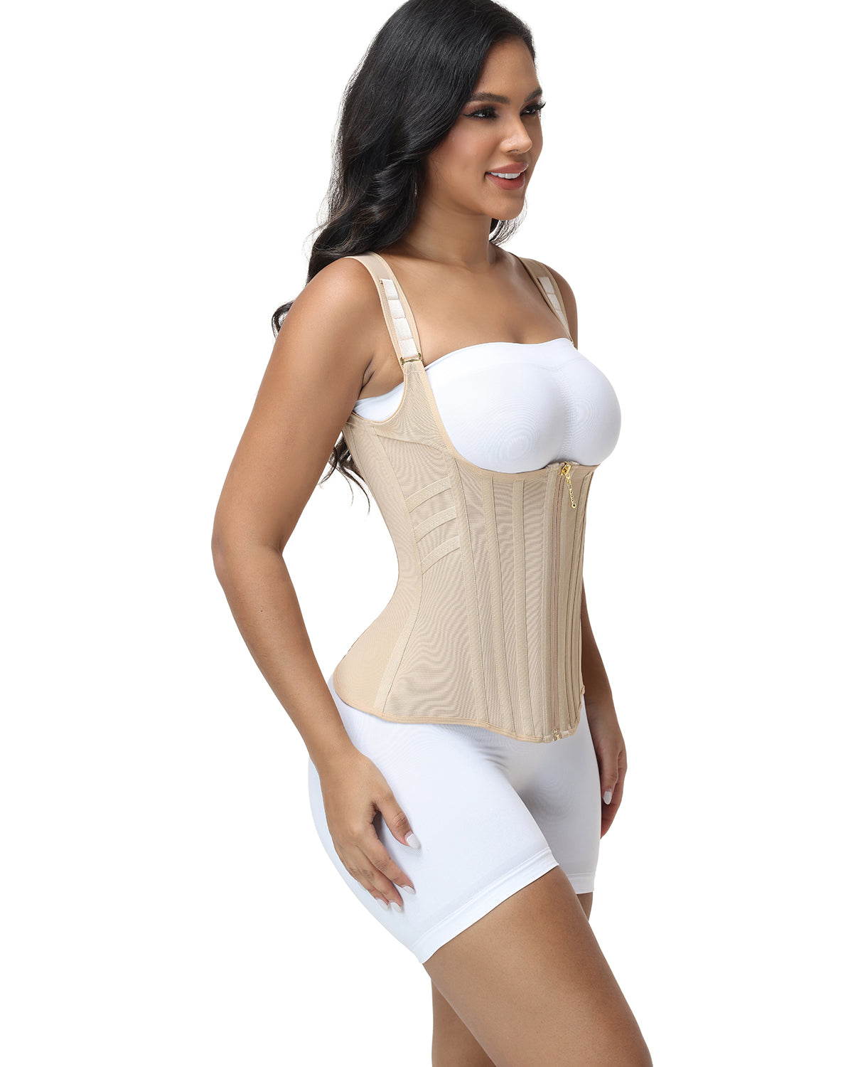 Shapshe® Double Layer Compression Curved Boned Waist Trainer
