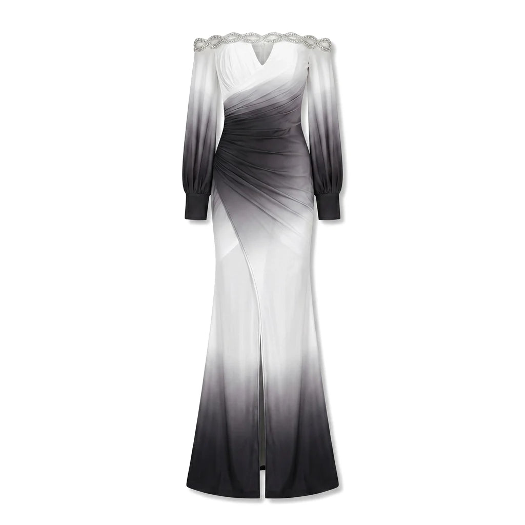 Valli Ombre Elegance Dress