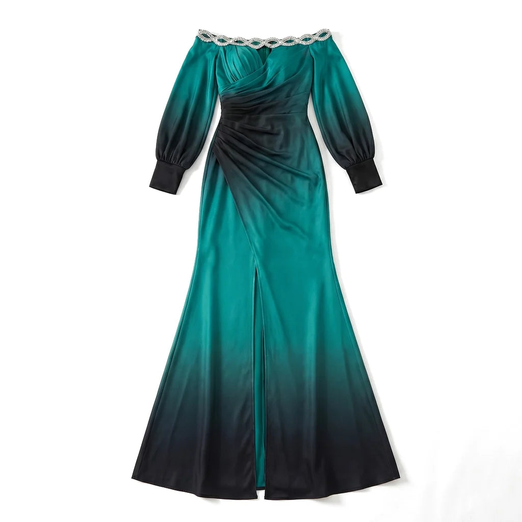 Valli Ombre Elegance Dress