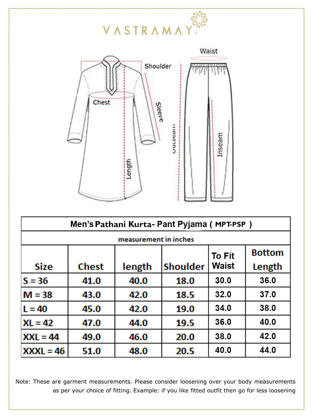 Men's Black Pathani Suit Set