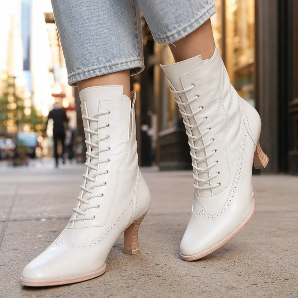 Vivienne | Women's Fall Ankle Lace Boots